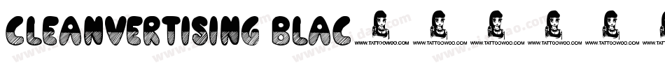 Cleanvertising Blac字体转换